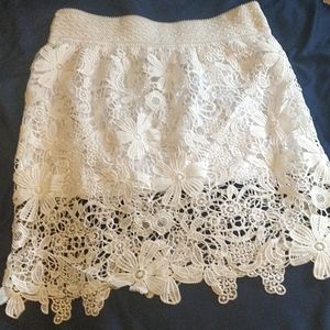 Crochet skirt